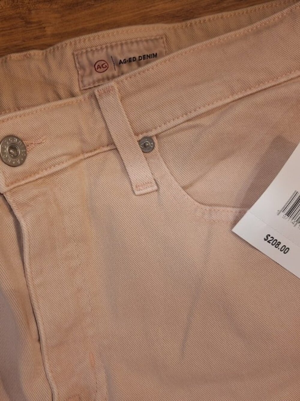 Pink AG-ed Pants NEW WITH TAGS